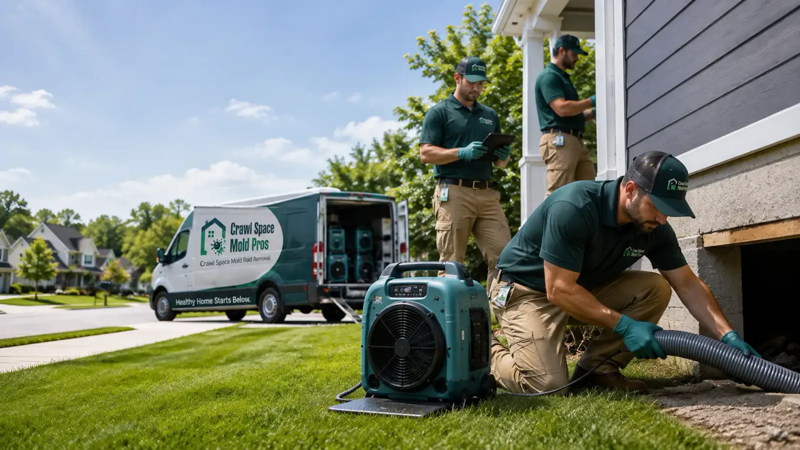 Crawl Space Mold Removal in Leesport, PA
